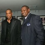 Jay-Z with his brother Eric Carter