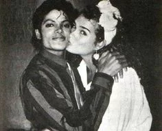 Michael Jackson with Broke Shields