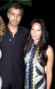 George Clooney with Lucy Liu