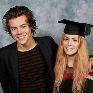 Harry Styles with his Sister