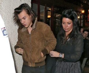 Harry Styles with his Mother