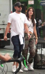 Leonardo DiCaprio with Camila Morrone