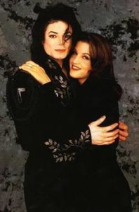Michael Jackson with Lisa Marie Presley
