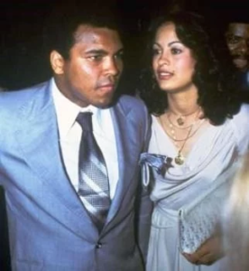 Muhammad Ali with Veronica Porsche Ali