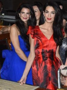 Amal Clooney with her Sister