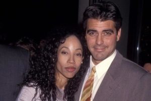 George Clooney with Kimberly Russell