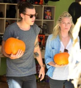Harry Styles with Erin Foster