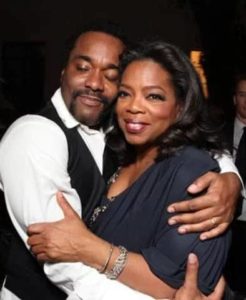 Oprah Winfrey with her Brother