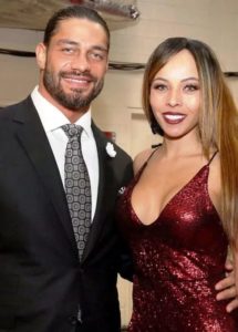 Roman Reigns With His wife Galina Becker