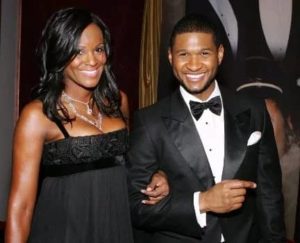 Usher with Tameka Foster