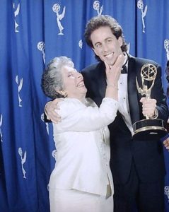 Jerry Seinfeld with his Mother