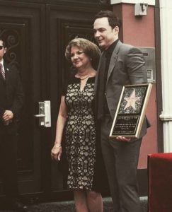 Jim Parsons with His Mother