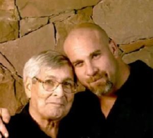 Bill Goldberg with his Father