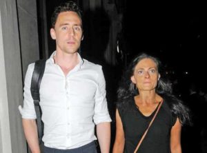 Tom Hiddleston with Lara Pulver