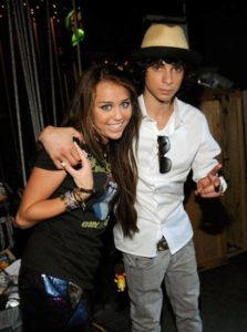 Adam G.Sevani with Miley Cyrus