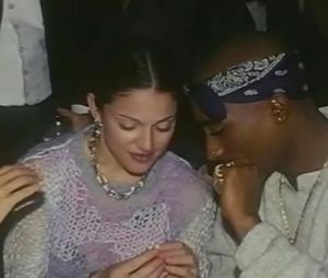 Madonna with Tupac Shakur