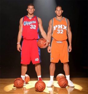 Blake Griffin with his Brother Taylor Griffin