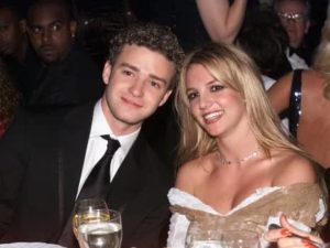 Justin Timberlake with Britney Spears