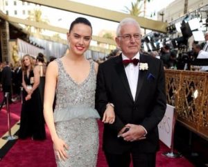 Daisy Ridley with her Father