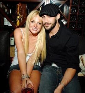 Britney Spears with Isaac Cohen