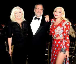 Lady Gaga with her Parents