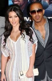 Kim Kardashian with Marques Houston