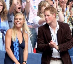 Prince Harry with Florence Brudenell-Bruce