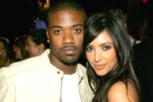 Kim Kardashian with Ray J