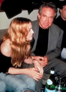 Madonna with Warren Beatty