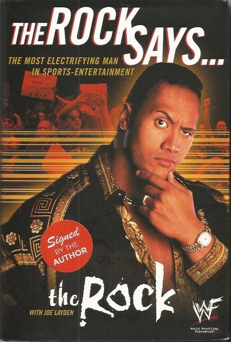 The Rock says cover page