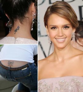 Jessica Alba Tatoeages