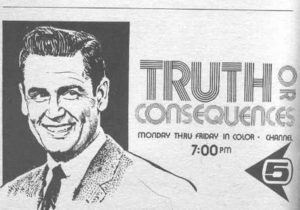 Bob Barker's Debut TV Show Truth Or Consequences