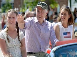 Neil Gorsuch with daughters Emma and Belinda