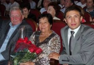 Gennady with his Mother