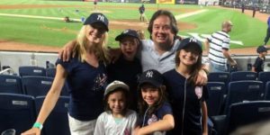 Kellyanne Conway with her husband and children