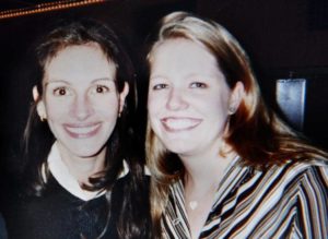 Julia Roberts with her sister Nancy Motes