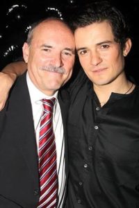 Orlando Bloom with his father Collin Stone