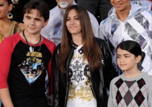 Paris Jackson With Her Brothers