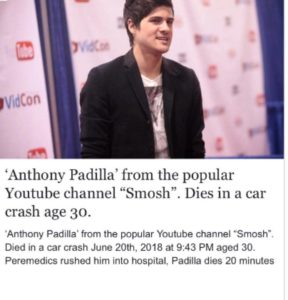 Anthony Padilla death rumors