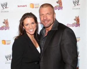 Stephanie McMahon with husband Triple H