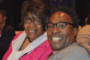 Billy Porter with Clorinda Jean Johnson Ford
