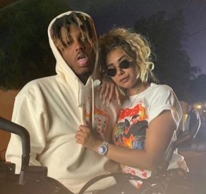 Juice Wrld with his girlfriends