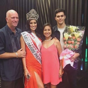 Rachel Peters with her family