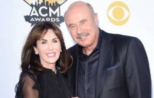 Robin McGraw with her husband