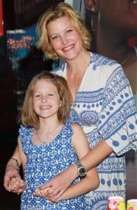 Actress Anna Gunn with her daughter Emma Gunn Duncan
