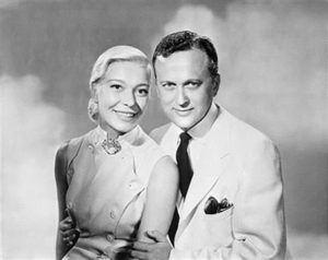 Carol Channing With Her Ex-Husband Charles Lowe