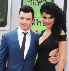 Noel Fisher With His Wife Layla Alizada