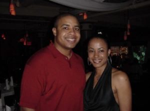 Mike Hill with his ex-wife Camille