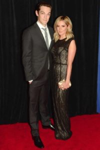 Kaley Cuoco with her boyfriend Christopher
