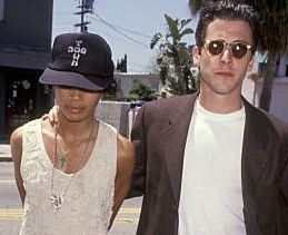 Lisa Bonet with her boyfriend Corey
